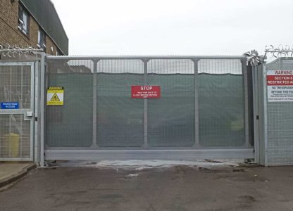 Automatic Sliding Gate Installation