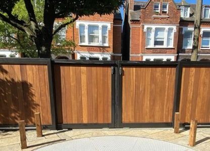 Ritherdon Road Telescopic Gate